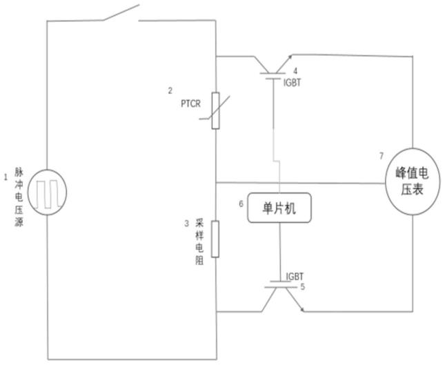 一种热敏电阻电压效应测试电路及系统