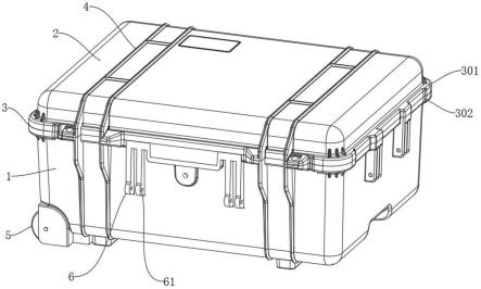 一种新型建筑设计用绘图工具箱的制作方法