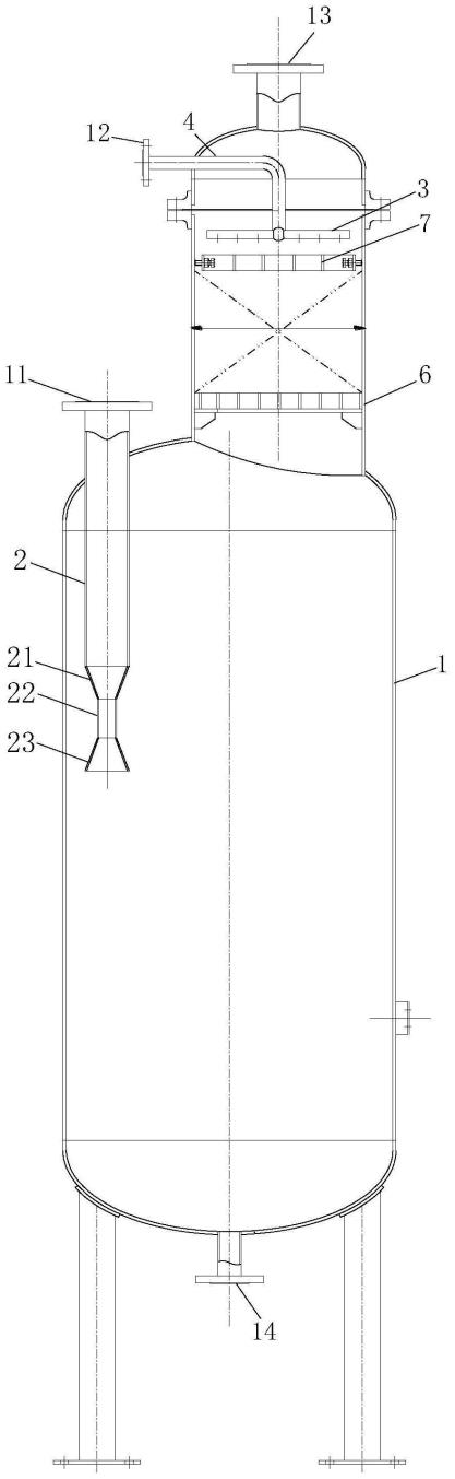 一种真空泵入口缓冲装置的制作方法