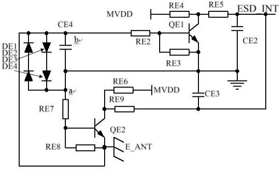 超高压静电检测电路的制作方法