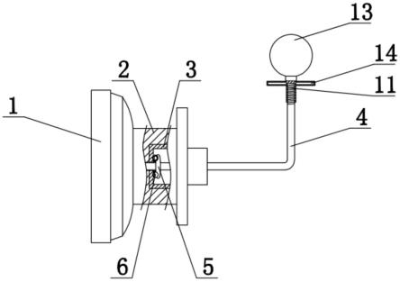 一种变压器储油柜用油位计的双磁铁耦合结构的制作方法