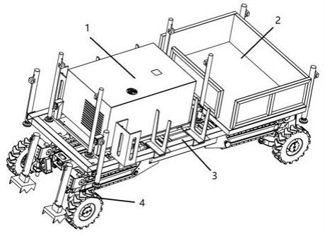 一种山地仿生式智能运输车的制作方法