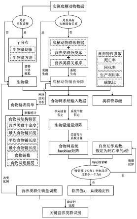 一种河流生态系统食物网构建及结构功能分析方法和平台