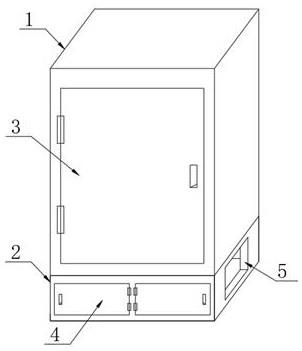 一种配电柜设备用的元件散热支撑装置的制作方法