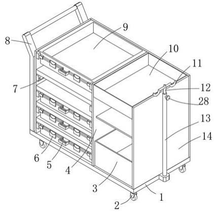 一种医疗护理用医疗器械转运车的制作方法