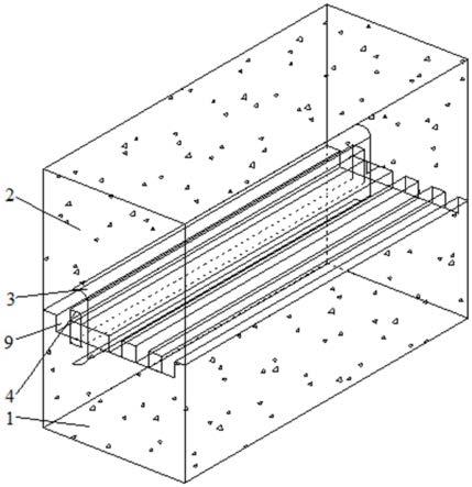 一种温感式喷填施工缝防水结构及其施工方法与流程