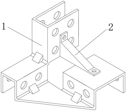 一种抽屉柜柜体用角支架的制作方法