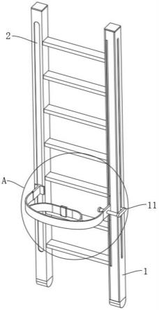 一种房屋建设用爬梯装置的制作方法