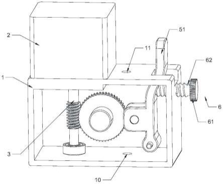 一种3D打印机用新型蜗轮蜗杆挤出结构的制作方法