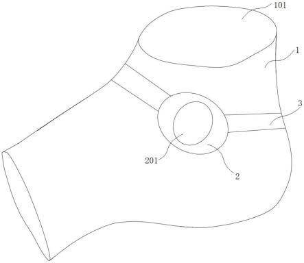 一种用于防止踝关节受压迫的保护装置的制作方法