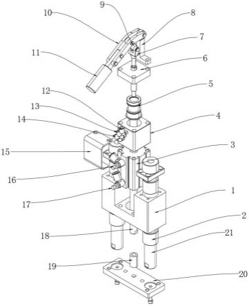 气动信号手动式双导杆磁性气缸的制作方法