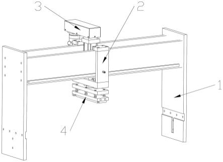 龙门式压合机支撑结构的制作方法