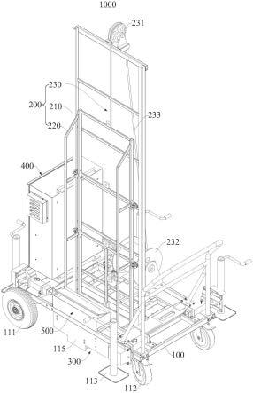 模板输送装置以及建筑施工设备的制作方法