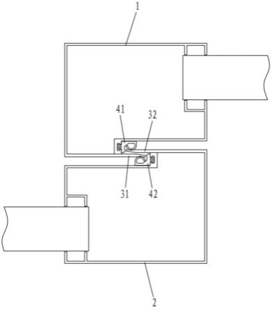 扣合限位组件及应用其的推拉门窗的制作方法