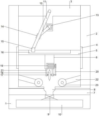 一种建筑工地用建筑物料切割装置的制作方法