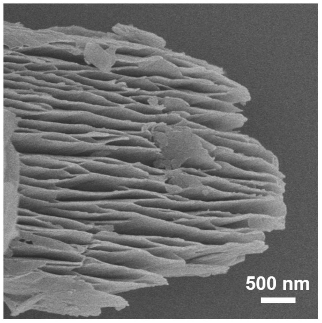 镍基金属有机框架层状纳米片阵列材料及其制备和应用