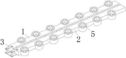 一种电线电缆线束用的定位固定支撑架的制作方法