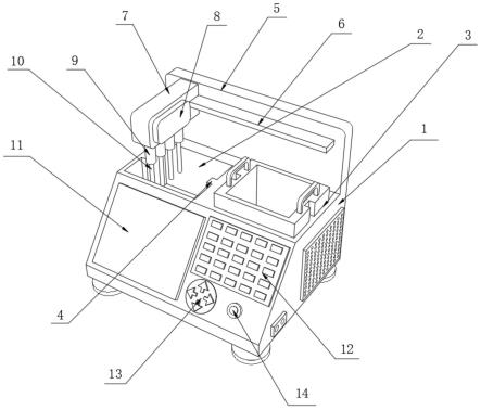 深淤盐碱度自动分析检测仪的制作方法