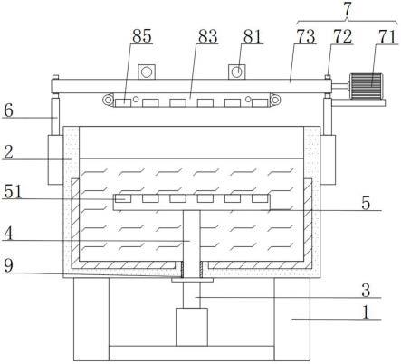 一种高档餐具生产用镀金装置的制作方法