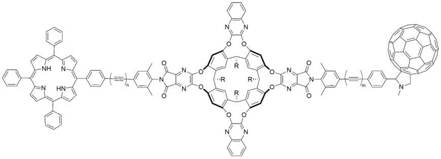 一种卟啉-富勒烯分子开关化合物的制备方法