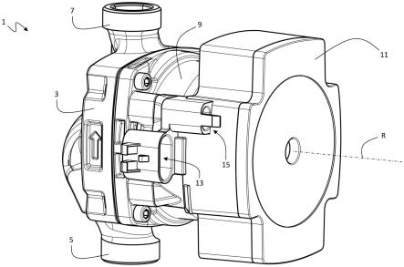 泵组件和驱动泵组件的泵单元的叶轮的电动马达的控制方法与流程