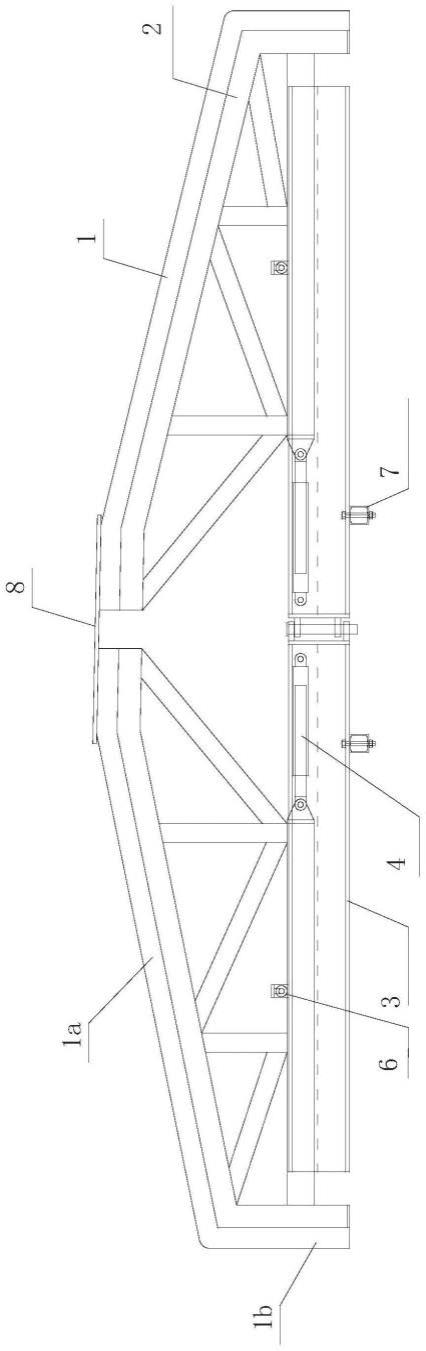 一种挂篮液压内模施工装置的制作方法