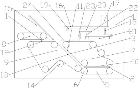 纸尿裤插板折叠装置的制作方法