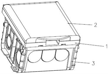 一种墙壁插座的防溅面板组件及墙壁插座的制作方法