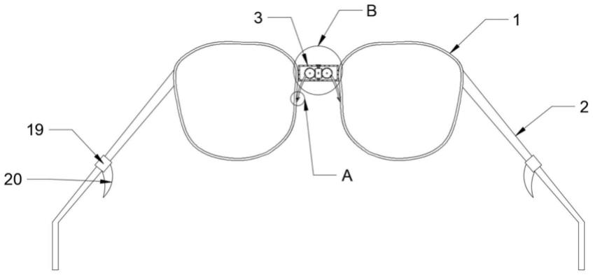 一种佩戴舒适的眼镜的制作方法