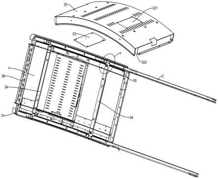 一种显示屏安装装置及具有其的柜员机的制作方法