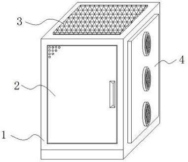 一种配电柜的防潮结构的制作方法