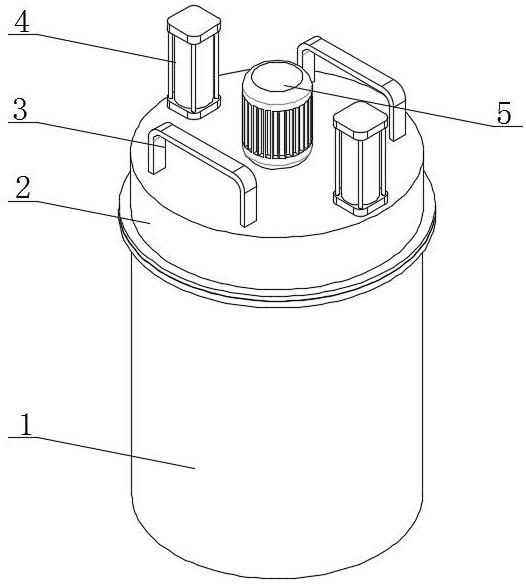 一种发酵罐内的搅拌装置的制作方法