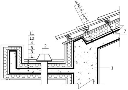 一种复合式的坡屋面防水施工方法与流程