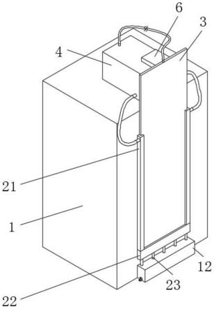 一种速冻机进料口防凝露结构的制作方法