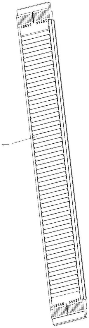 螺纹式连接的输送滑道及冰柜层架的制作方法