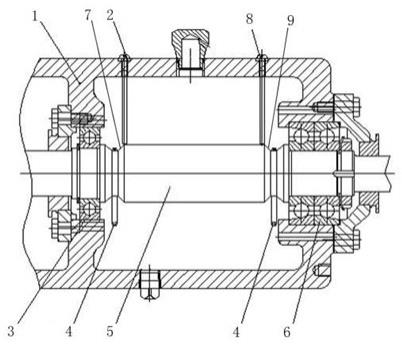 一种用于悬臂式离心泵的甩油环轴向定位结构的制作方法