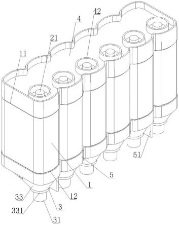 组合式铅酸蓄电池电解液加液机构的制作方法