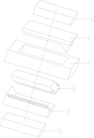 一种单元板块成型模具的制作方法