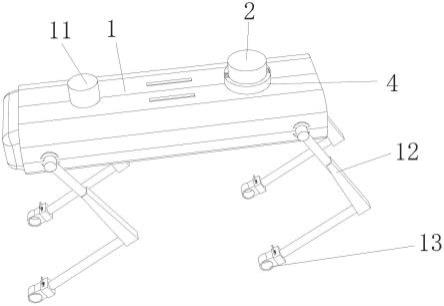 一种多足机器人的自动跟随装置的制作方法