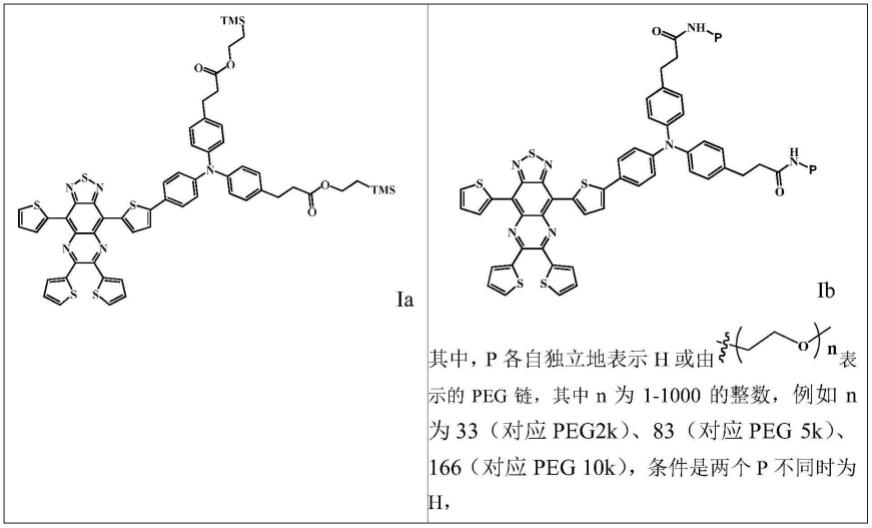 不对称的供体-受体型近红外二区探针分子及其制备方法和应用