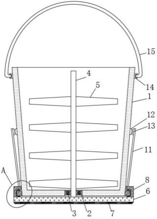 一种女儿墙表面泥浆抹面用装料筒的制作方法