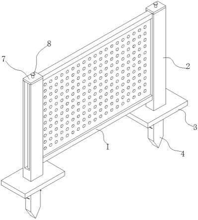 一种建筑施工用基坑防护装置的制作方法