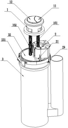 一种马桶冲水执行装置的制作方法