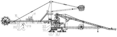 一种具有测煤堆内部温度功能的堆取料机及其测温方法与流程