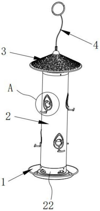 一种便于清洗的喂鸟器的制作方法
