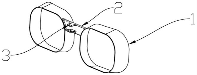 一种分体式柔性眼镜保护套的制作方法
