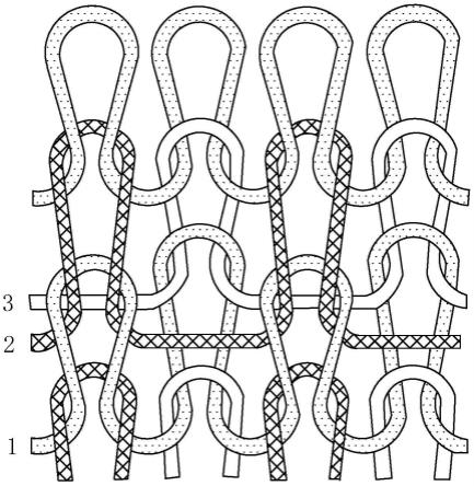 罗纹组织编织图画法图片
