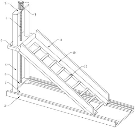 一種建築檢測取樣用爬梯的製作方法