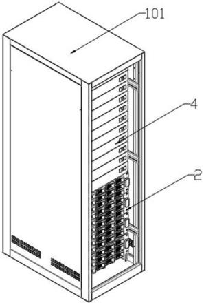 数据机柜的服务器单元位装配结构的制作方法
