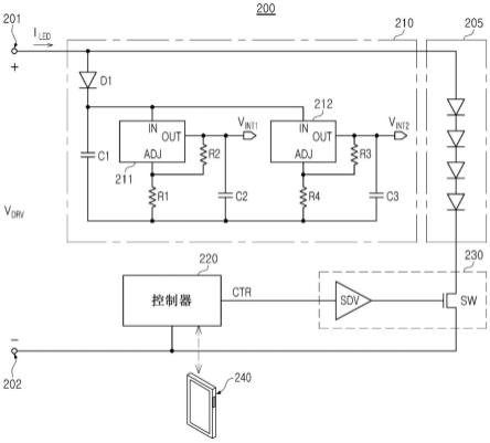 LED控制装置和包括LED控制装置的照明装置的制作方法